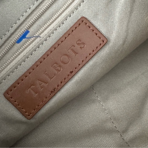 Vintage Talbots Shoulder Bag Tote Purse - Picture 10 of 11